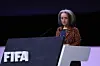 Sahle-Work Zewde, former President of Ethiopia speaks during the FIFA Women's Football Convention at Paris Expo Porte de Versailles on June 07, 2019 in Paris, France.