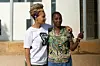 Wulf and her aunt at the Chipakata Children\u2019s School.