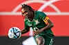 Barbra Banda of Zambia controls the ball during the Women's international friendly between Germany