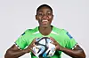 Asisat Oshoala of Nigeria poses for a portrait during the official FIFA Women's World Cup