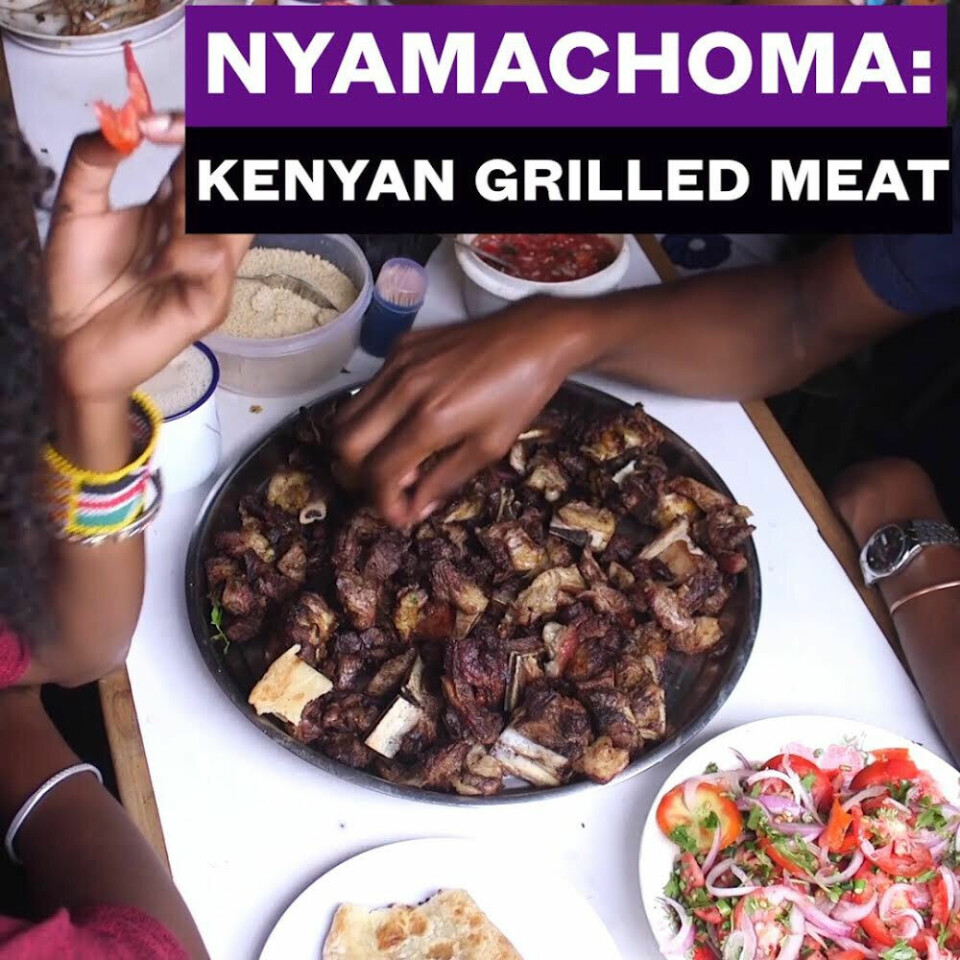 Video: Get to Know Nyamachoma—Kenya's Most Treasured Street Food food video nyamachoma