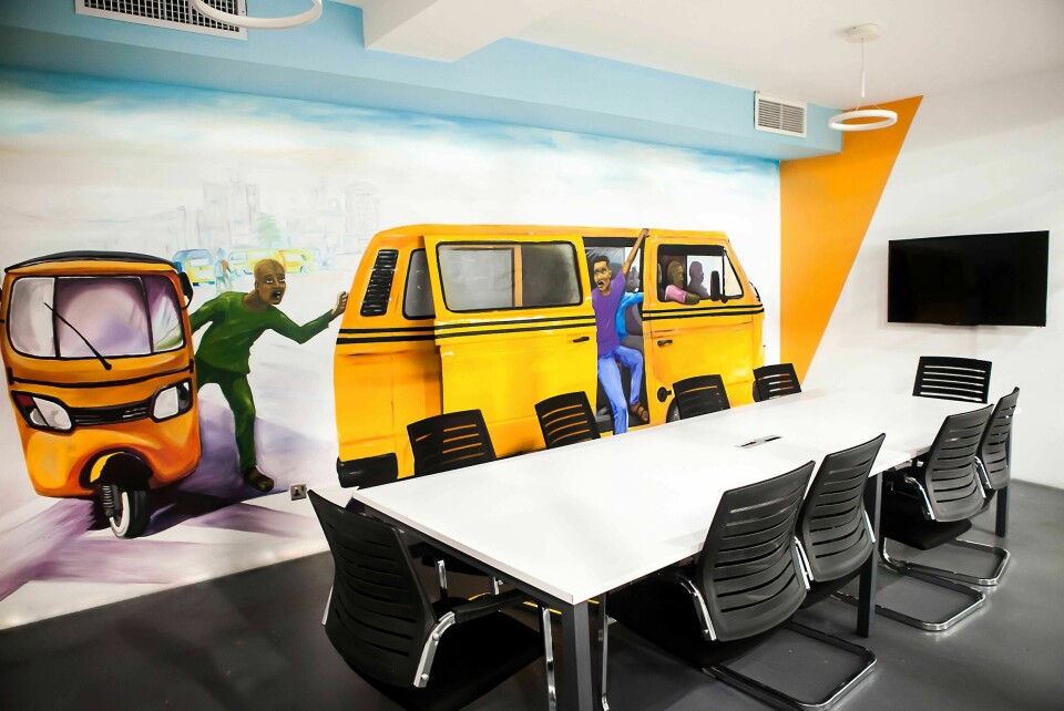 A meeting room in Vibranium Valley