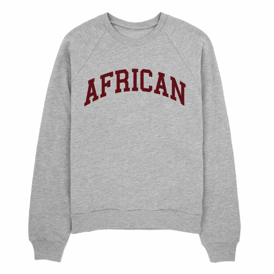 AFRICAN UNI CREWNECK SWEATSHIRT AFRICAN UNI CREWNECK SWEATSHIRT