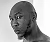 Portrait of Nigerian singer and musician Seun Kuti