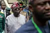 Nigeria’s President Bola Tinubu arrives at the venue of the 5th mid-year coordination meeting of the African Union, at the United Nations (UN) offices in Gigiri, Nairobi, on July 16, 2023.
