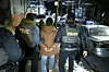 ​Law enforcement detain a man in the Bronx during ICE led operations to apprehend illegal immigrants on Tuesday January 28, 2025 in New York, NY.
