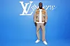 British Ghanaian rap artist Stormzy attends the Louis Vuitton Menswear Spring/Summer 2025 show as part of Paris Fashion Week on June 18, 2024 in Paris, France.