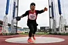 Raoua Tlili of Tunisia competes in the Women's Discus Throw F41 final during day six of the World Para Athletics Championships Kobe at Kobe Universiade Memorial Stadium on May 22, 2024 in Kobe, Hyogo, Japan.Raoua Tlili of Tunisia competes in the Women's Discus Throw F41 final during day six of the World Para Athletics Championships Kobe at Kobe Universiade Memorial Stadium on May 22, 2024 in Kobe, Hyogo, Japan.