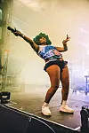 Moonchild Sanelly on stage at Cotton Fest 2019.