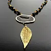leaf necklace
