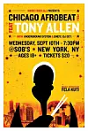 Tony Allen Live In NYC w/ Chicago Afrobeat Project