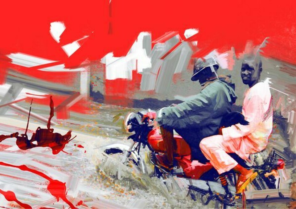 David Osagie's 'Colorful Grunge Style'