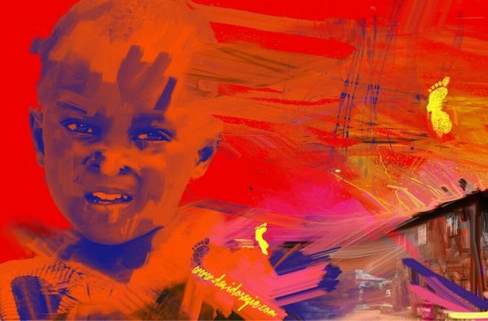 David Osagie's 'Colorful Grunge Style'