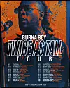 Burna Boy Announces 'Twice As Tall' World Tour Dates