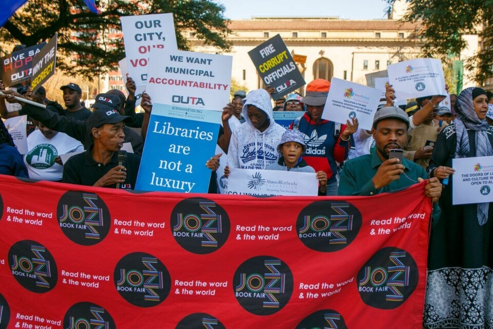 Library Displays Protested A City's Fight to Reclaim Its Library | OkayAfrica